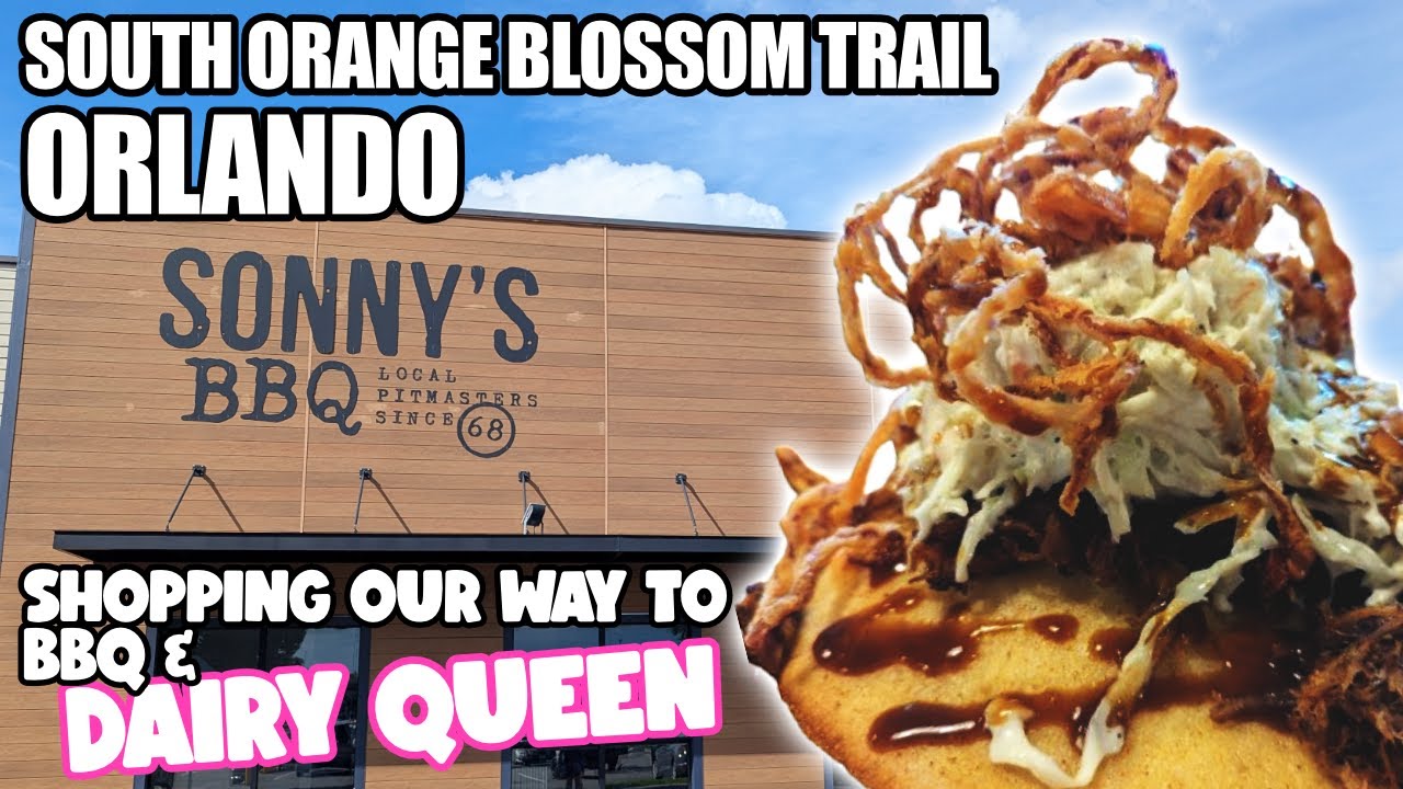 Флоридский торговый центр | Sonny's BBQ | Dairy Queen — Орландо Видеоблог