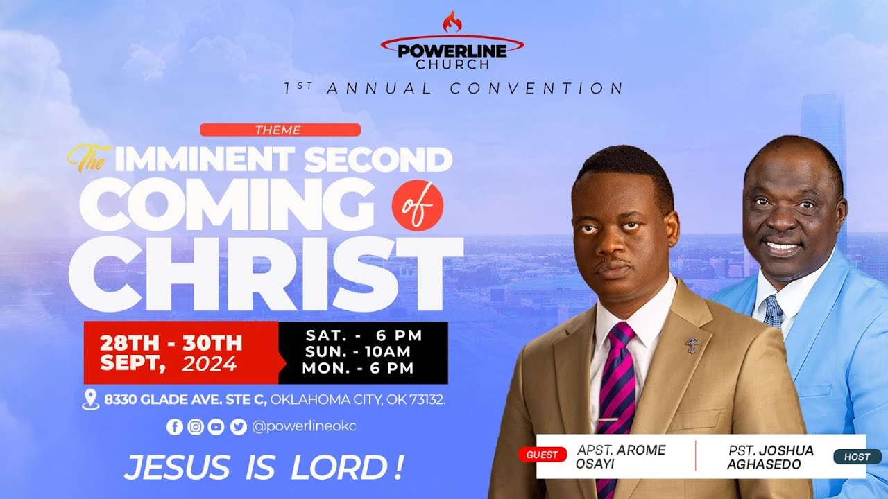 Powerline Convention 2024 - Day 1 | Apostle Arome Osayi | Pastor Joshua Aghasedo | Sept 28th, 2024