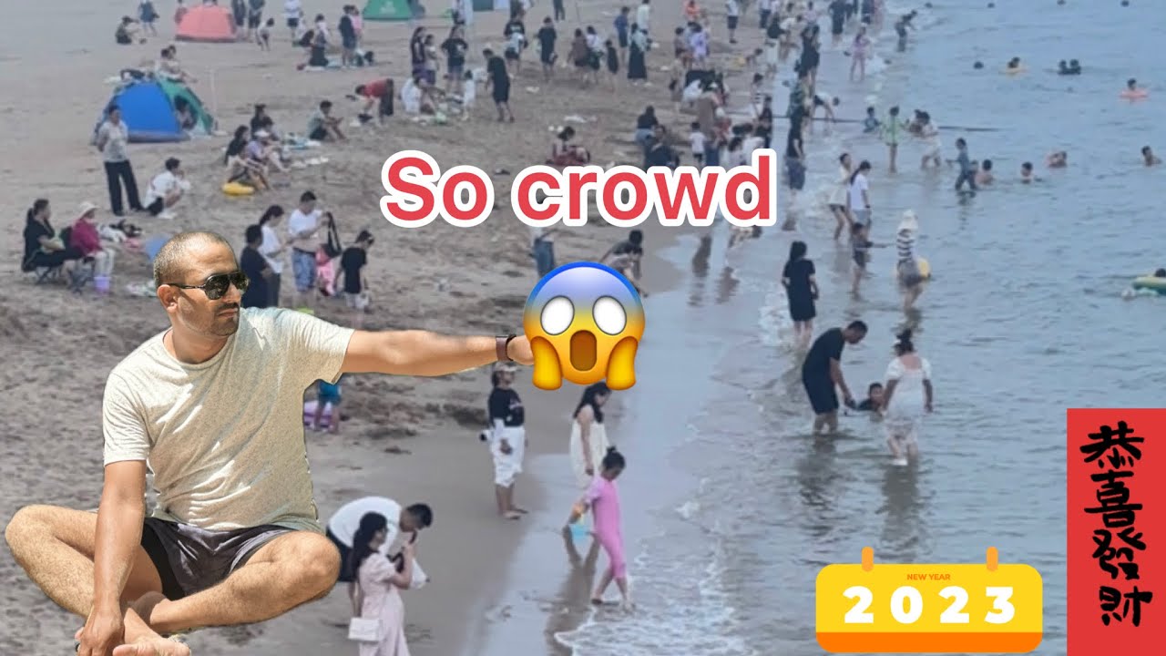 Hebei Province Beach Nandaihe Travel Resort chairlift ride China