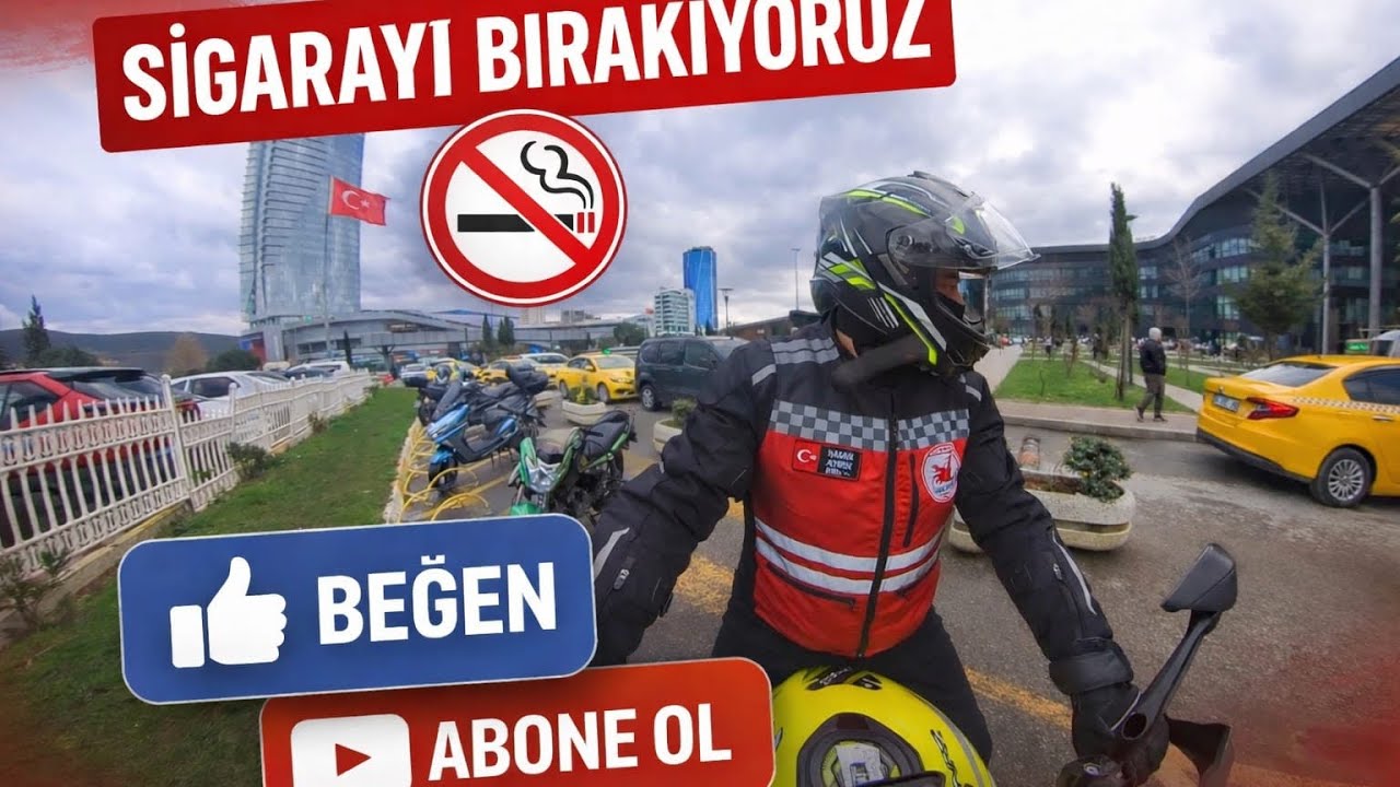 “Sigarayı Bırakıyorum! Motorla Hastane Yolculuğu 🏍️” 🚭