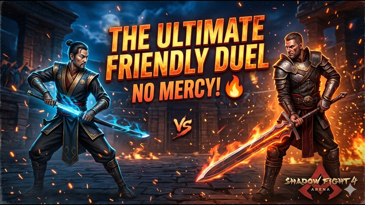 The Ultimate Friendly Duel No Mercy | Shadow Fight 4 Arena
