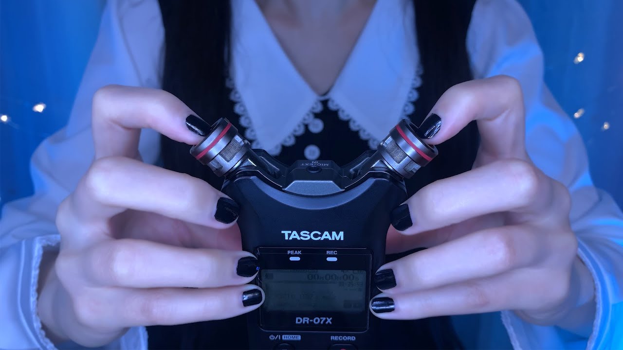 ACMP Tingly Eardrum Cleaning & Massage for Deep Sleep in 1 Hour 😴 Tascam / 耳かき