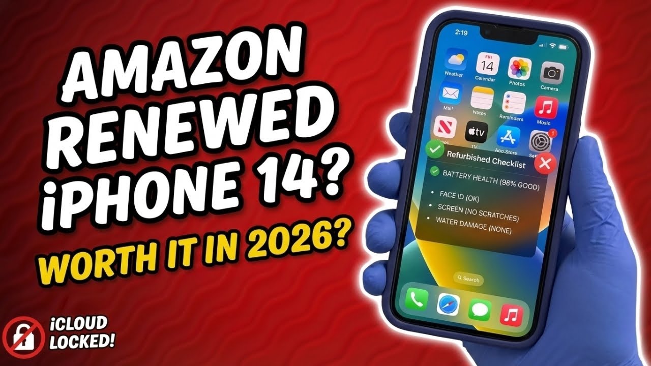 iPhone 14 в 2026 году: стоит ли покупать восстановленный Amazon iPhone? (Что проверить + полная н...