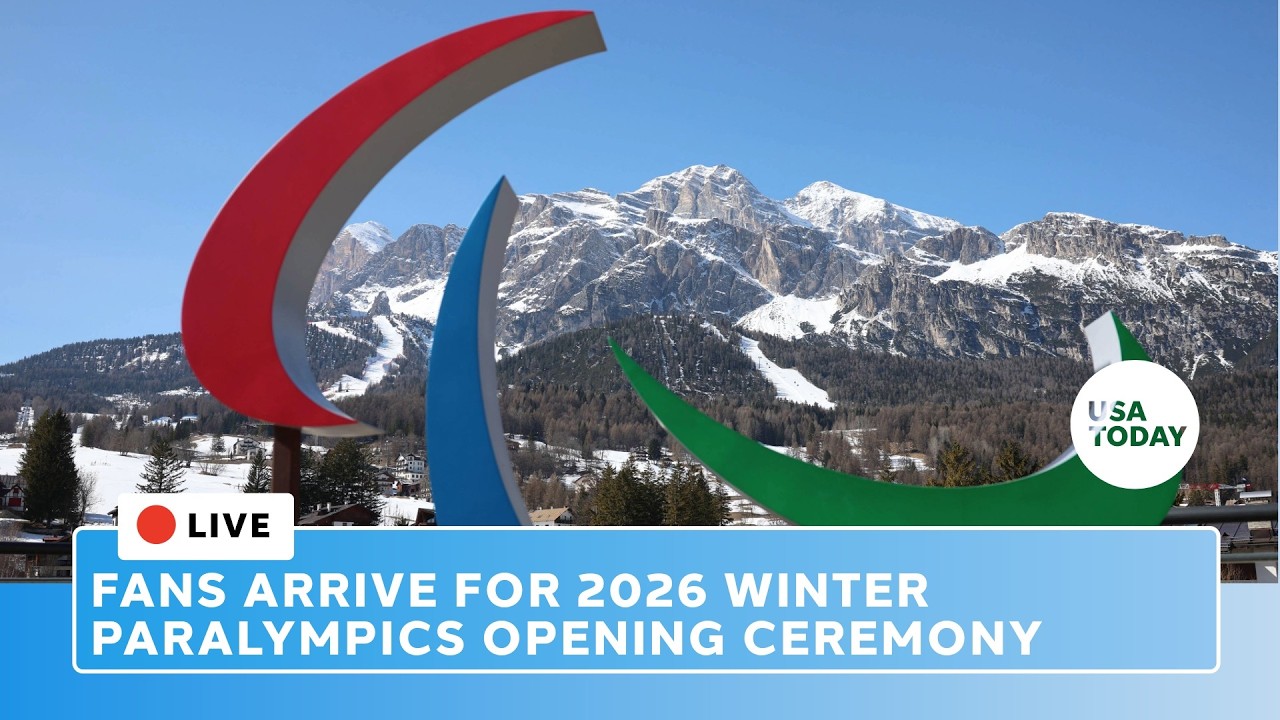 LIVE: Fans arrive for 2026 Winter Paralympic Games opening ceremony in Verona, Italy
