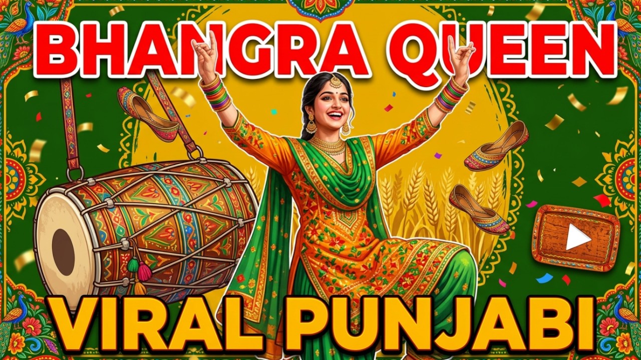 GIRL DOES CRAZY BHANGRA....!!!!  .....at Southall Mela - May 2022 - MUST WATCH..!