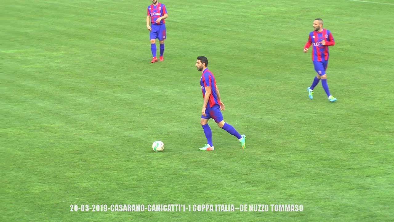 20 03 2019 CASARANO CANICATTI' 1 1 Marcatori: 48’pt. Caronia A., 39’st. Agodirin. FULL HD
