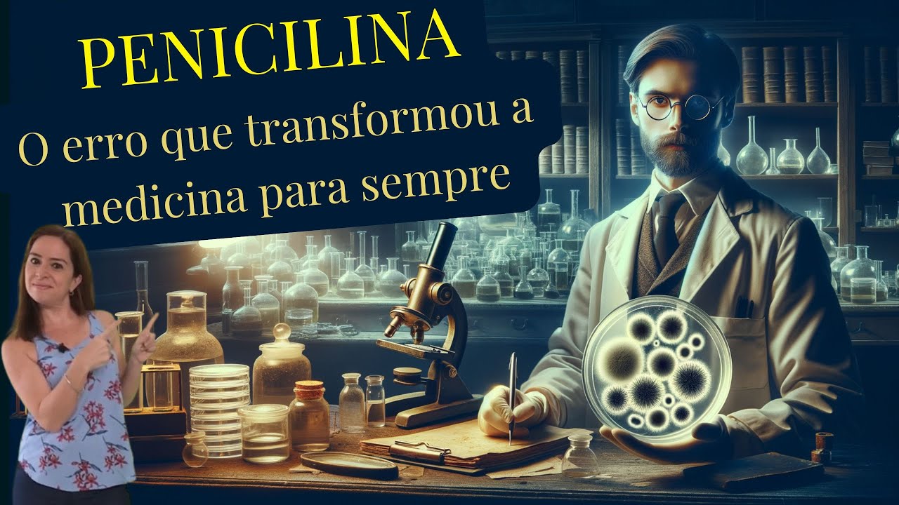 Penicilina: O erro que transformou a medicina para sempre. #ocanaldaquimica