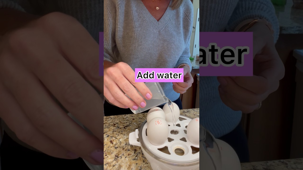 🥚 🍳 Egg cooker!  Easy fast boiled eggs! 🥚 🍳 #keto #eggs #cooking