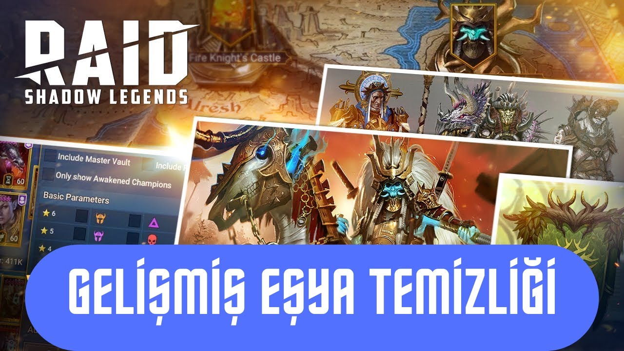 Eşya Temizliği! #4  | Raid Shadow Legends Türkçe