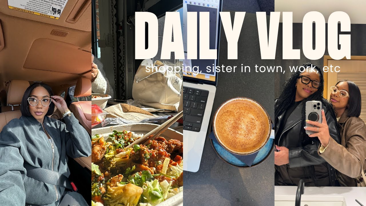vlog | new glasses, shopping, getting out, etc | Faceovermatter