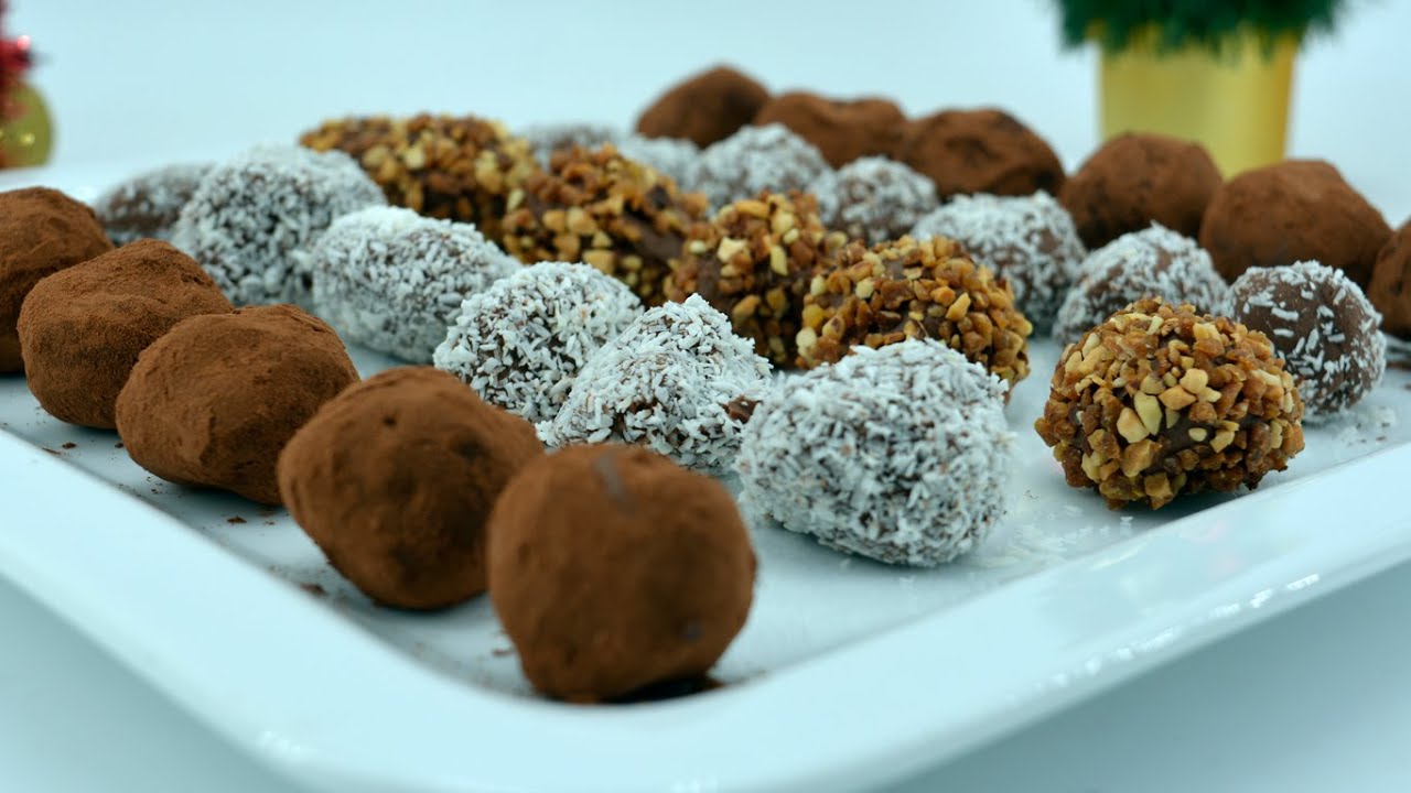 Como Hacer Trufas De Chocolate - Placer adulto para esta Navidad