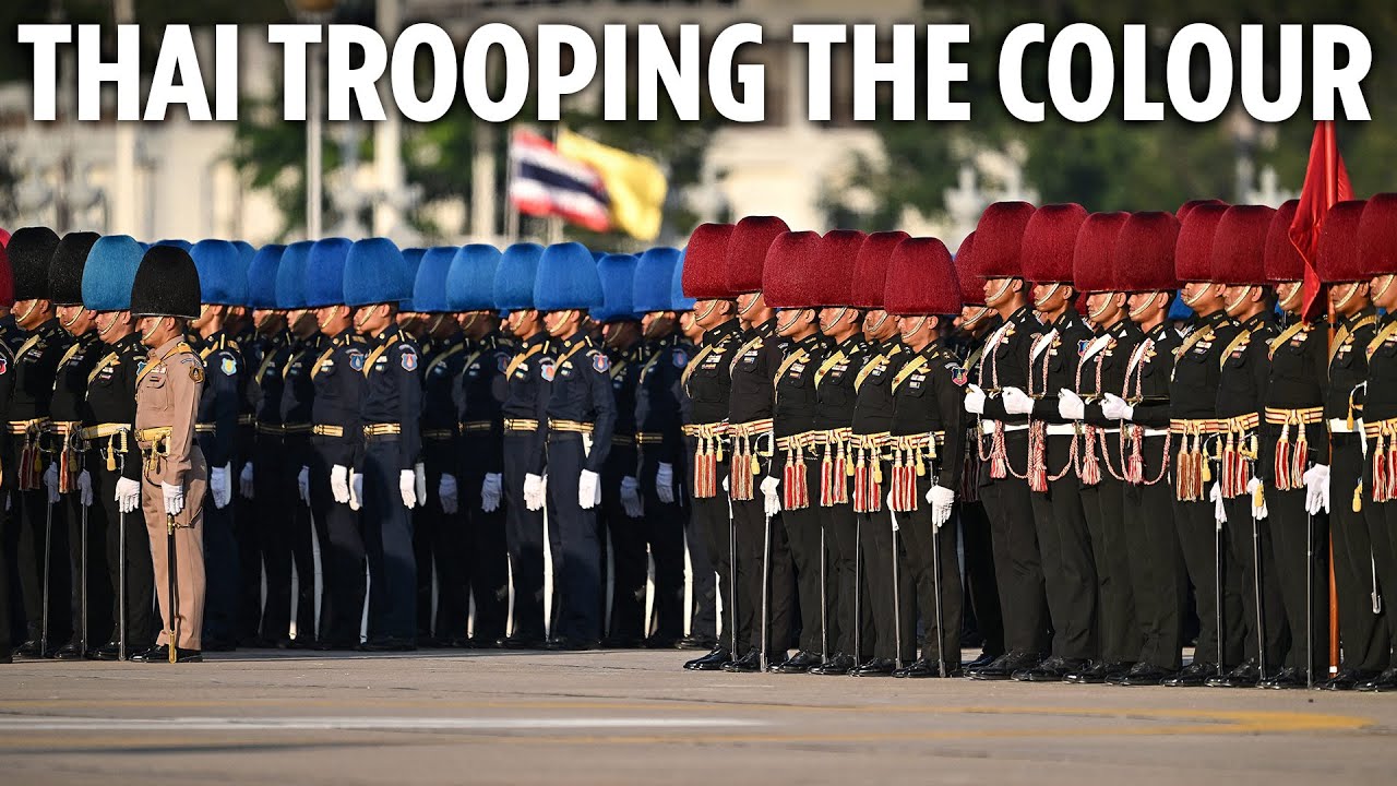 LIVE: Thai army holds first Trooping the Colour in 16 years
