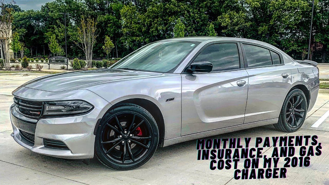 How much I pay monthly on my 2016 Dodge Charger.