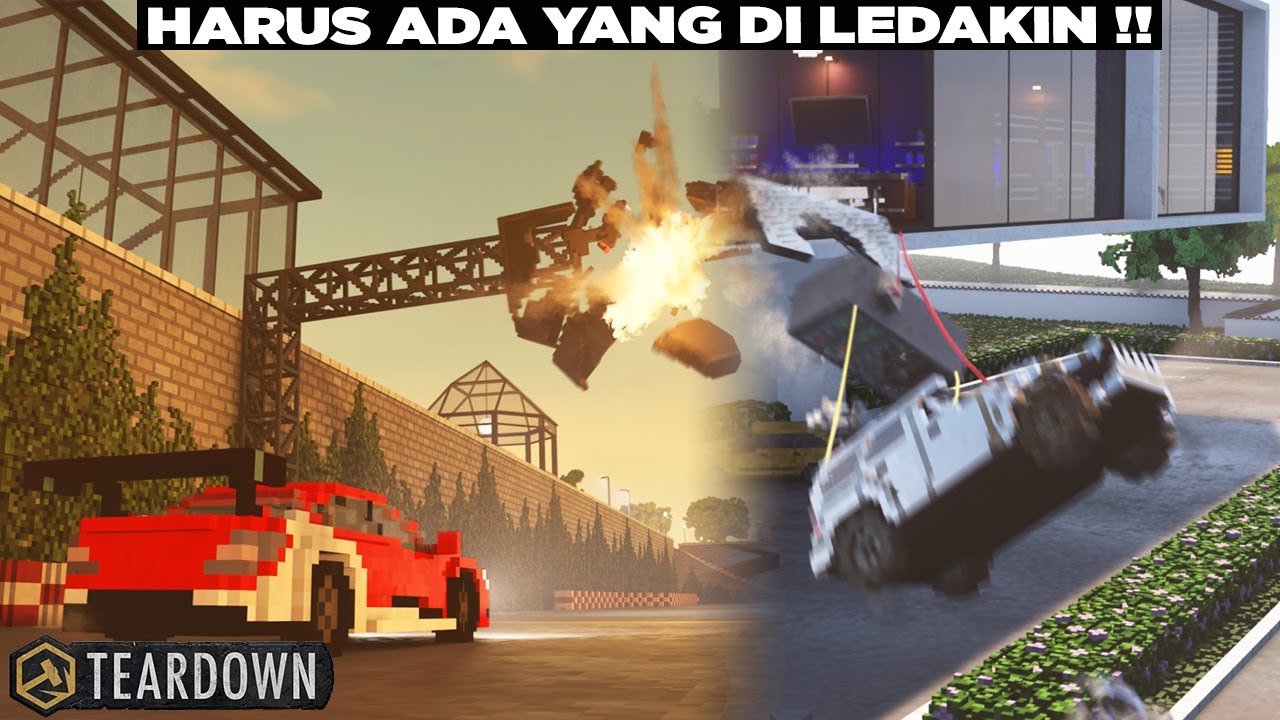 Manipulasi Data Waktu, Ceburin Brangkas & Pencurian Banyak Mobil !! 😤😤 Teardown Indonesia
