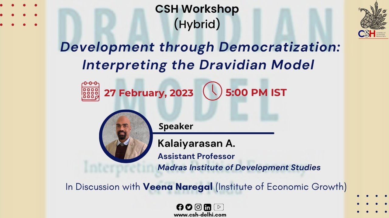 Kalyaraisan A.-Development through Democratization: Interpreting the Dravidian Model-27 Feb 2023