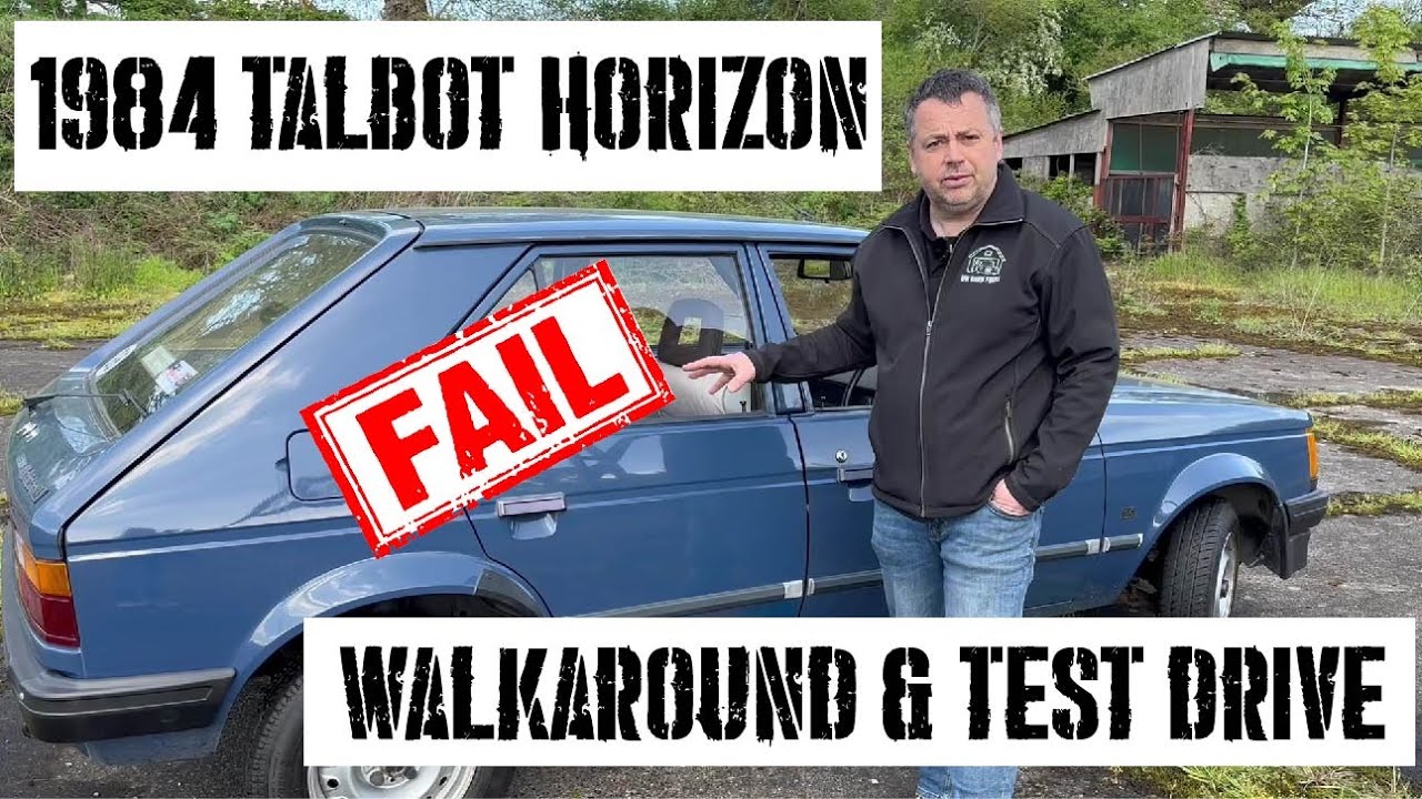 1984 Talbot Horizon LS Auto - Walkaround & Test Drive Fail - UK Barn Finds Style