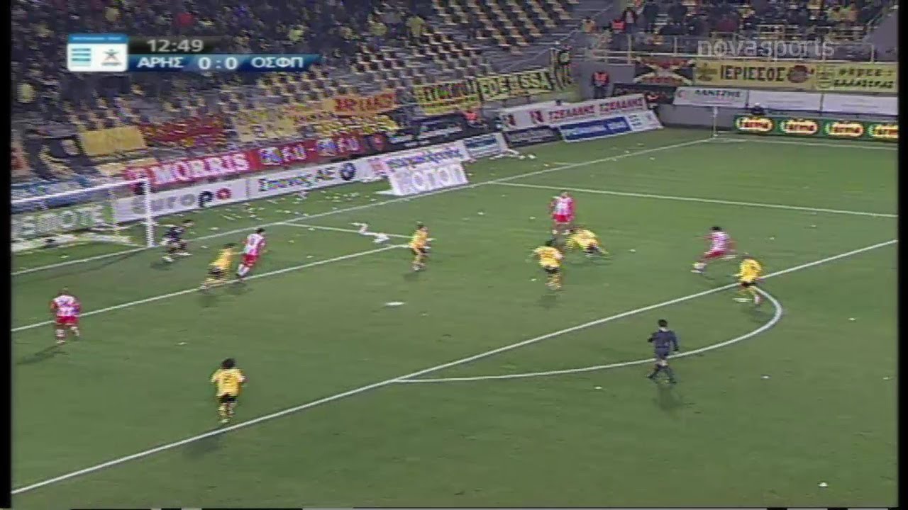 Άρης - Ολυμπιακός (1-0), 20/12/2009