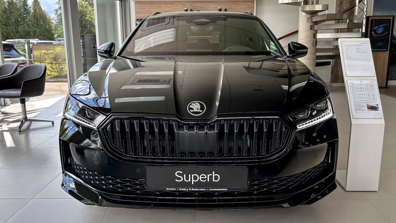 2025 SKODA SUPERB SPORTLINE - INTERIOR AND EXTERIOR WALKAROUND