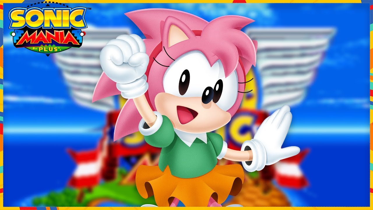 Sonic Mania Plus - Full Playthrough as Amy (All Time Stones, Miracle Amy)