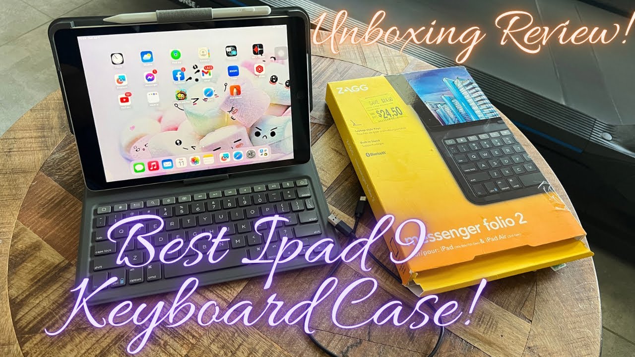 Обзор распаковки чехла ZAGG Messenger Folio 2 (iPad 9/8/7-го поколения и iPad Air (3-го поколения...