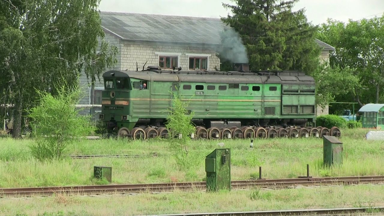 [ЧФМ] Тепловоз 3ТЭ10М-0015А на поворотном круге / [CFM] 3TE10M-0015A on a turntable
