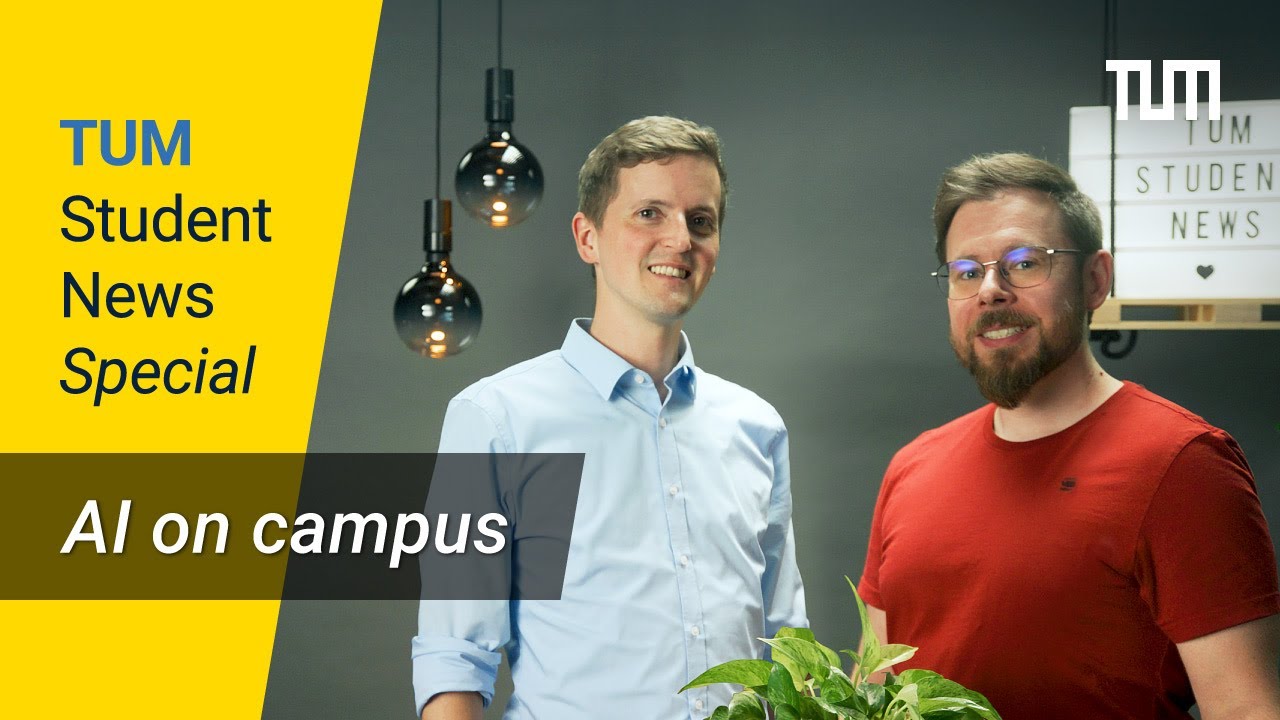 AI on campus: Interview with CIO Alexander Braun | TUM Student News Special
