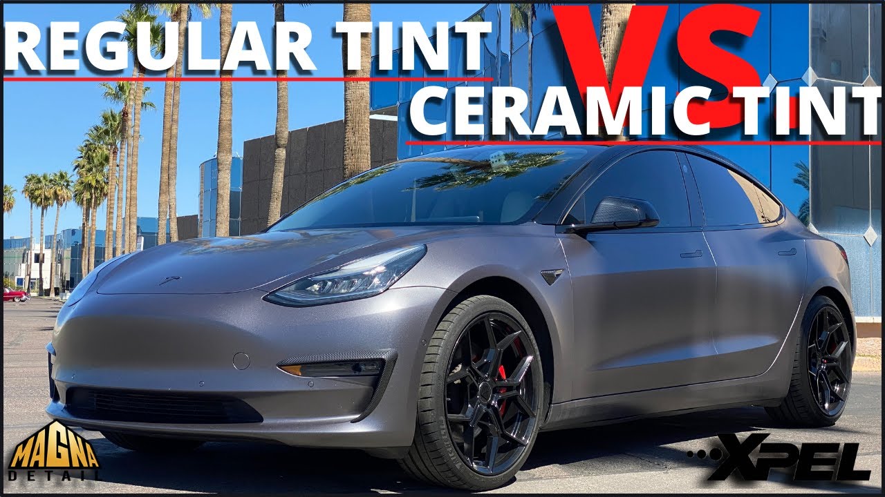 CERAMIC TINT VS NORMAL TINT (BIG DIFFERENCE)