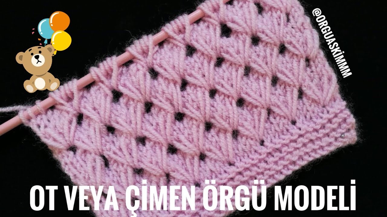 Ot veya Çimen Örgü Modeli
