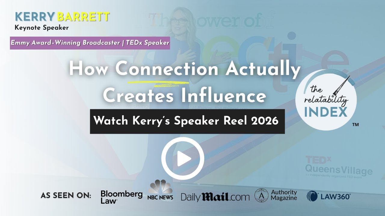 Kerry Barrett Speaker Demo Reel 2024