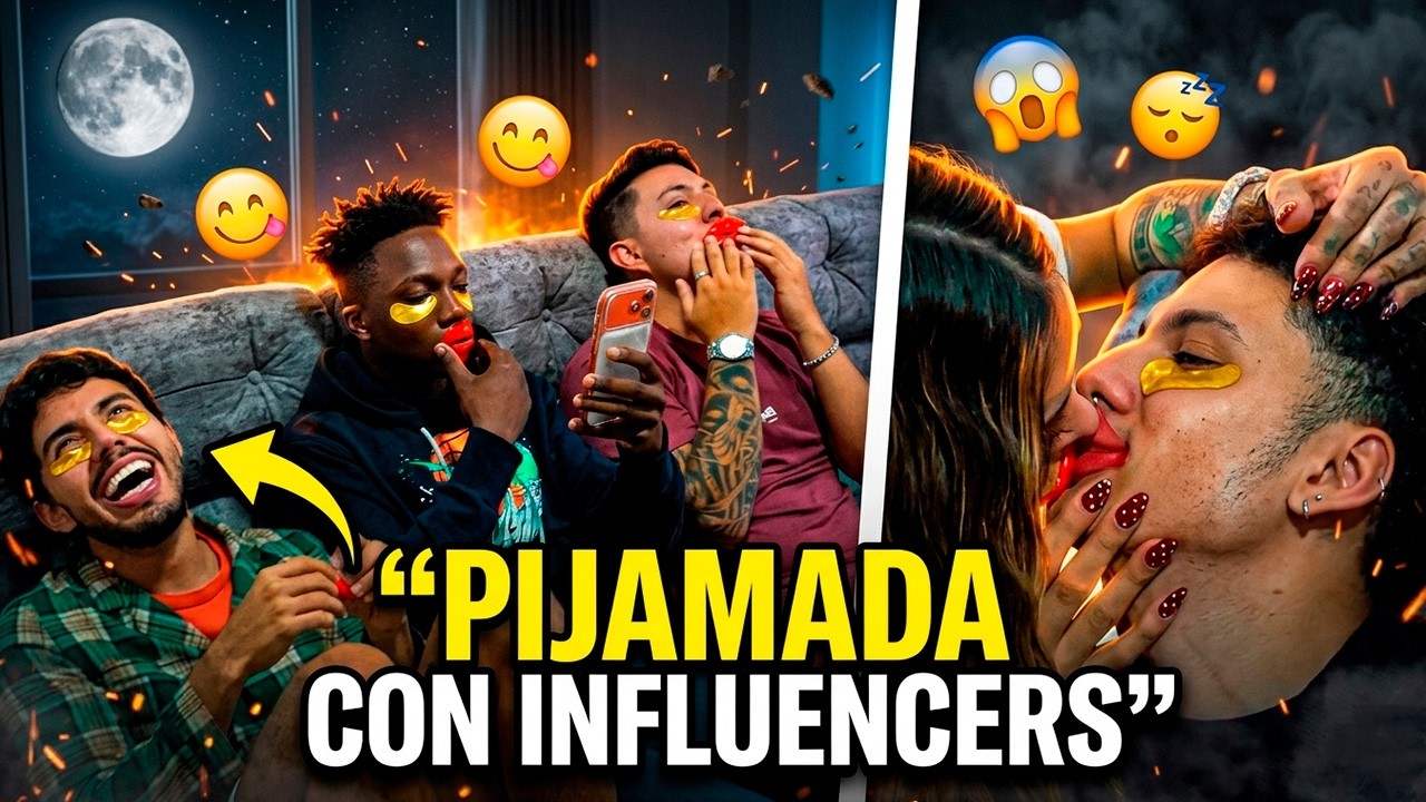 PIJAMADA CON INFLUENCER 😱😴 | YALMAR