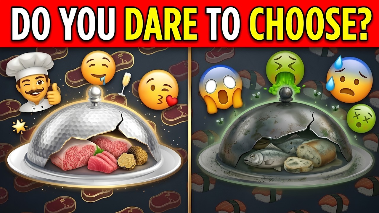 Самый сложный выбор еды в вашей жизни 🤐🍔
