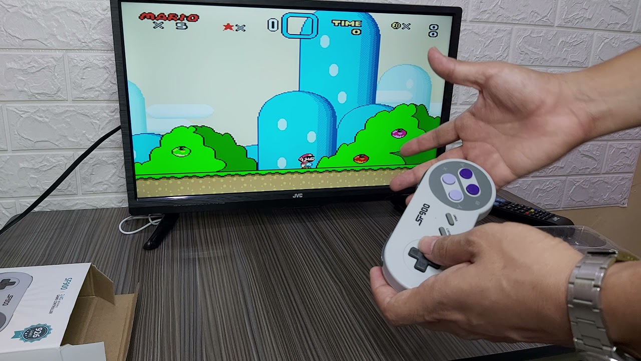 Unboxing consola retro SF900 con juegos de Super Nintendo 😱😱🤩