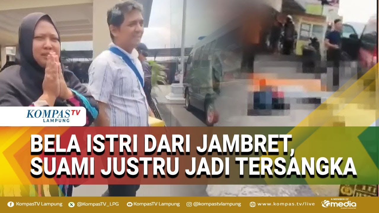Kronologi Suami Jadi Tersangka Usai Bela Istri dari Jambret