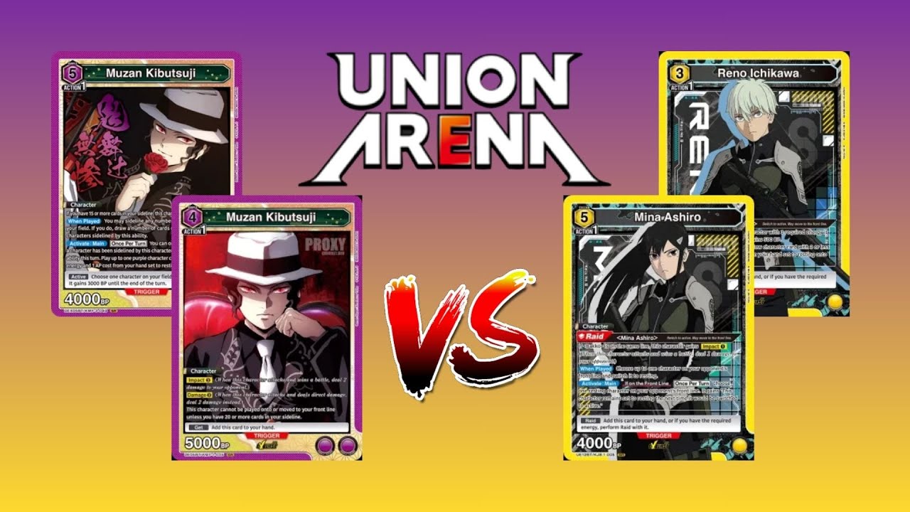 UNION ARENA LOCALS / “MICHEAL POP-SON” VS MINA/RENO YELL KAIJU No.8 