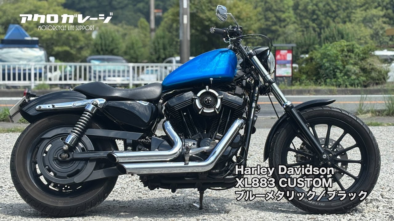 XL883 カスタム始動動画