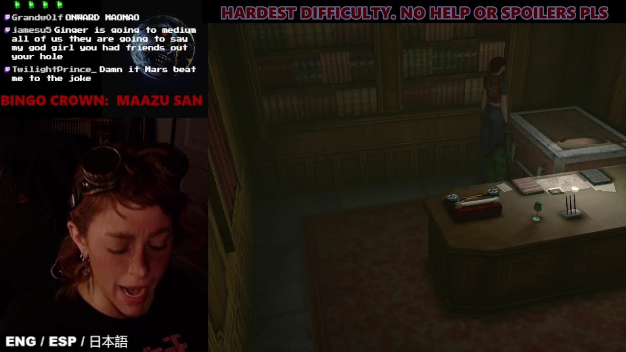 Resident Evil Code Veronica - first playthrough full gameplay hardest difficulty