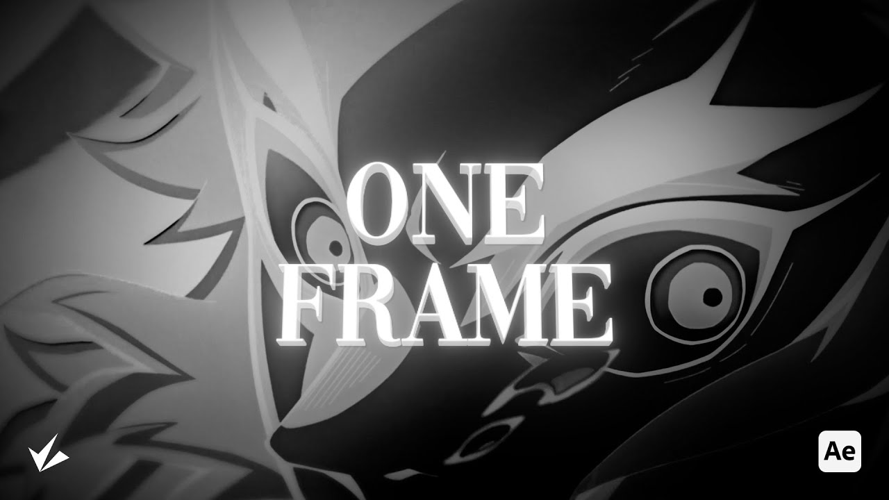 『 One Frame Glitch 』After Effects AMV Tutorial | FREE PROJECT FILE