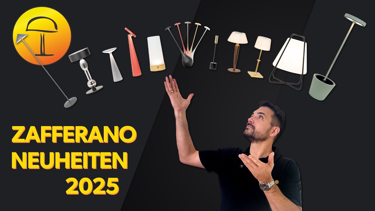 Zafferano Akkuleuchten 2025: Alle Bestseller & Neuheiten im &Uuml;berblick