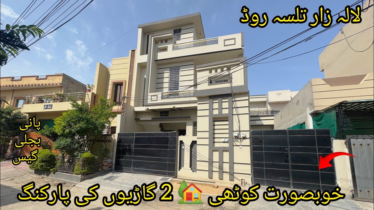 Brand New house for sale in Rawalpindi lalazar Tulsa road near to kachari Chowk