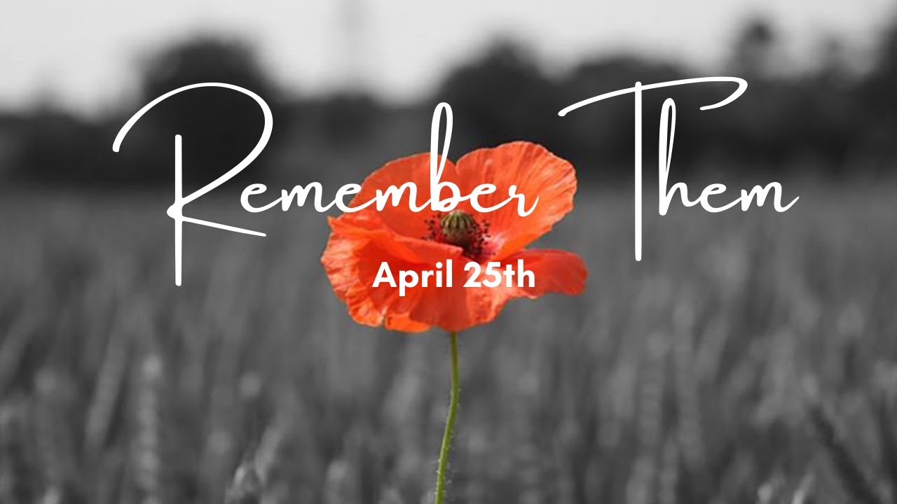 REMEMBER THEM - ANZAC Day Tribute - AI Music Video