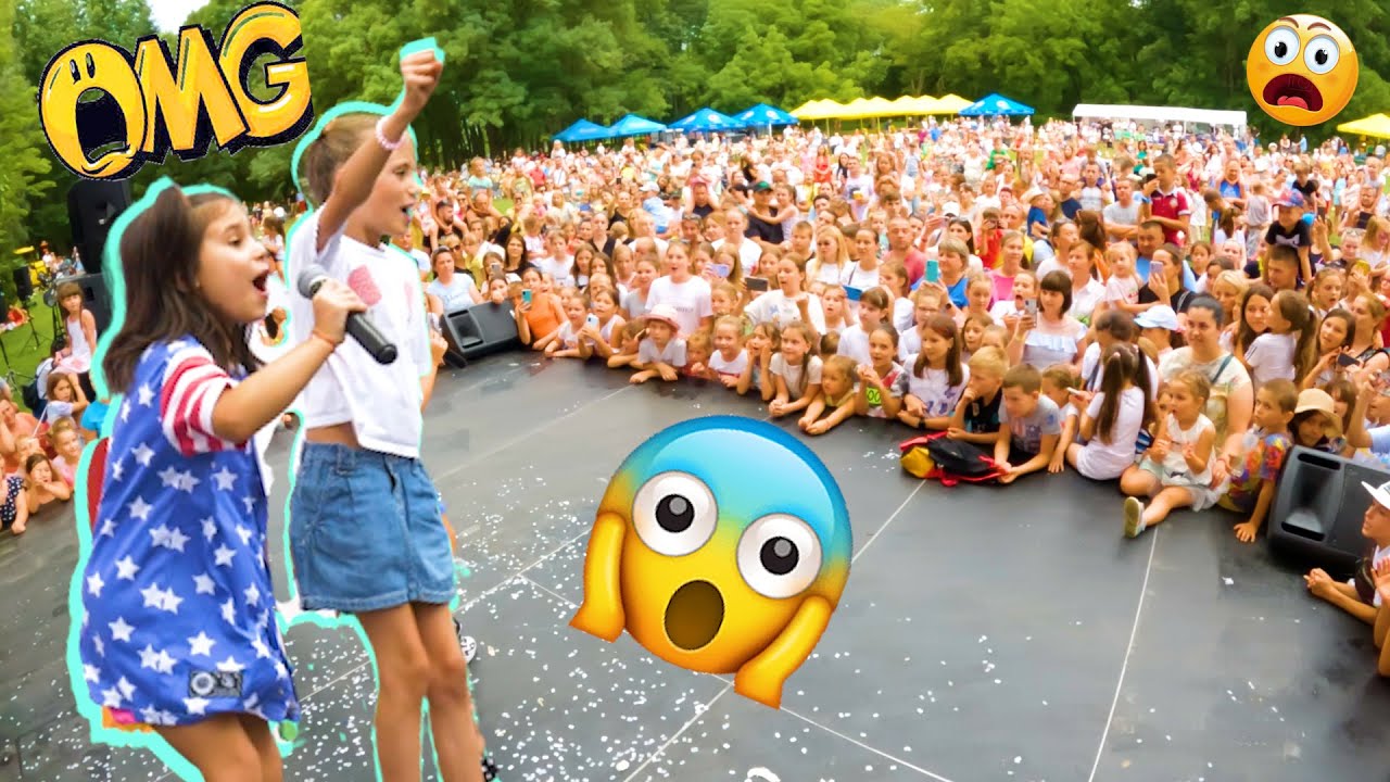 😱Am cantat la CEL MAI MARE CONCERT - Festivalul Paradisul Copiilor. Surpriza la ZIUA DE NASTERE Vlog