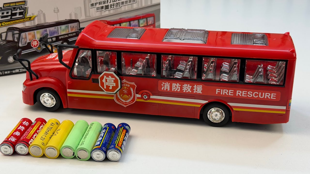 Unboxing RC Deformation Autobot, RC Spider-Man Car, EV Shark Model Car, EV Fire Bus, EV Cartoon Car