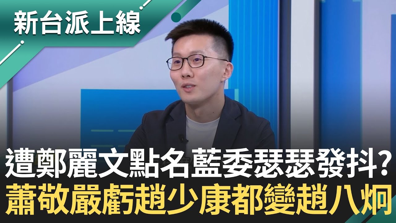 崩潰的是趙少康！要鄭麗文「別扯後腿」傳基層焦慮想退黨？蕭敬嚴揭黨員結構笑虧：連趙少康都變綠的XD 黃國昌快出事了？2/1成立競辦遭疑延長司法保護傘｜李正皓 主持｜【新台派上線 完整版】20251020