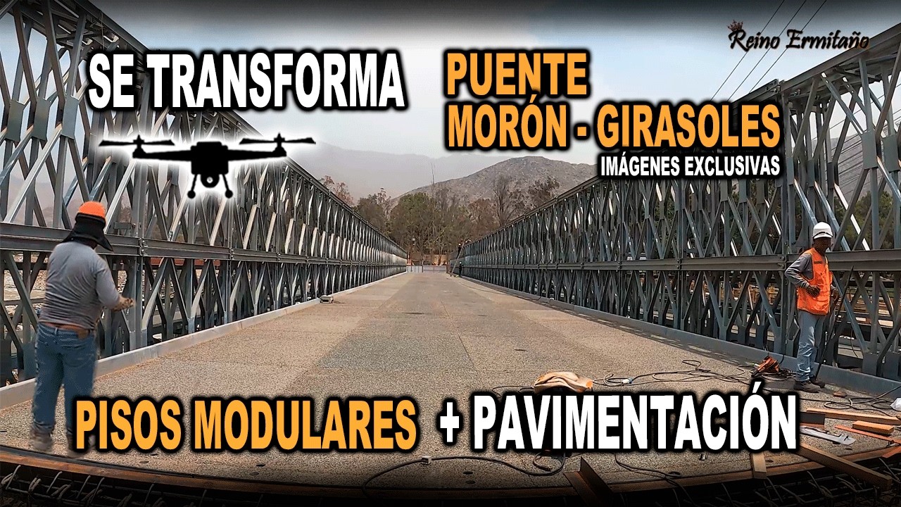SE TRANSFORMA!! PUENTE MORÓN -GIRASOLES / COLOCAN PISOS MODULARES / Compactación TOTAL CALLE AZUCENA