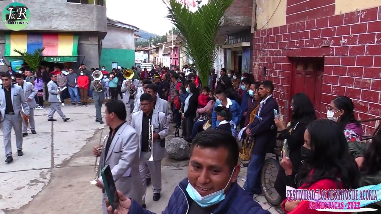 Negritos de Acoria - Barrio Pacas 2022 Dia 31 1/3