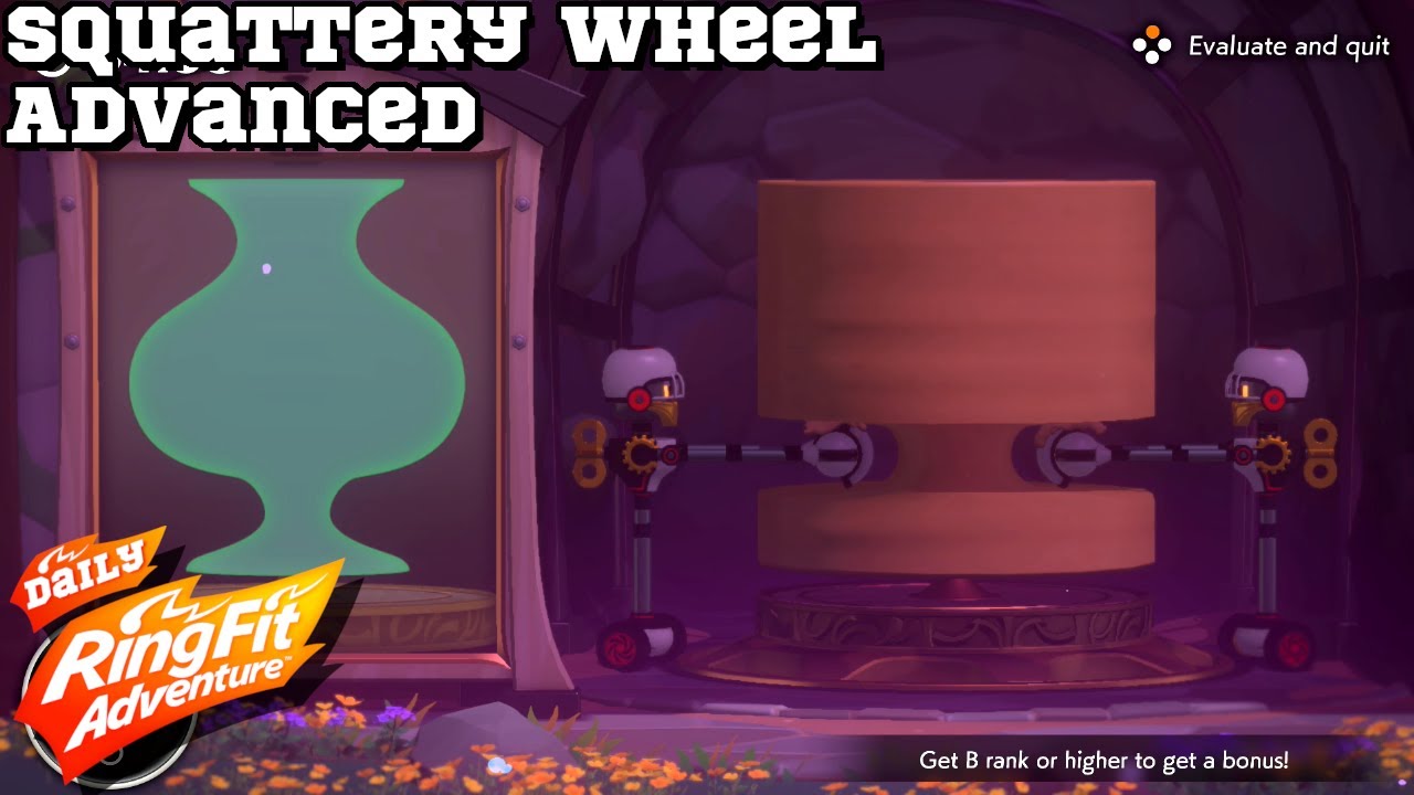 Squattery Wheel: Advanced | DAILY Ring Fit Adventure - No Commentary