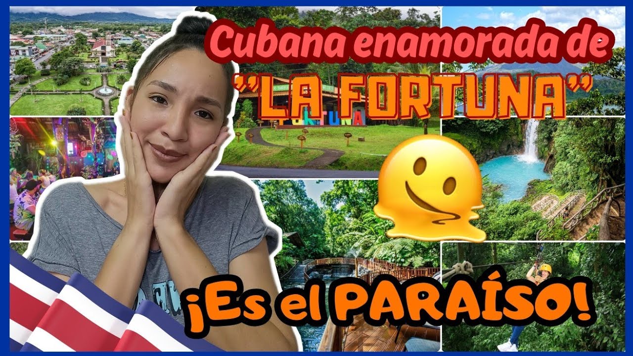 LA FORTUNA🙈,COSTA RICA🇨🇷.Es maravilloso🤩!Cubana reacciona. #reaction #reaccion #reacción #costa rica