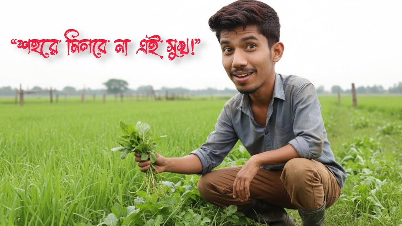 “শহরের কংক্রিট ছেড়ে যদি একদিন গ্রামে থাকতেন, তাহলে বুঝতেন আসল শান্তি কাকে বলে!”