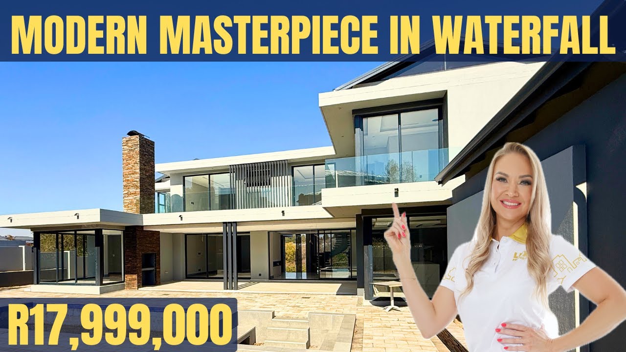 R17,999,000 | SBE-Designed Luxury Home in Waterfall | Corner Stand | 8 Weeks to Completion