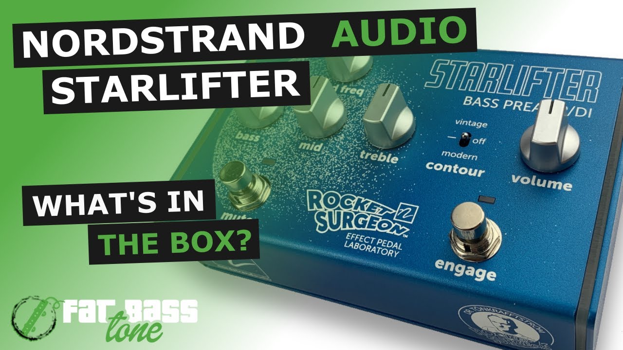 Nordstrand Audio Starlifter Bass Pedal: What&rsquo;s In The Box (A Close-Up Look)